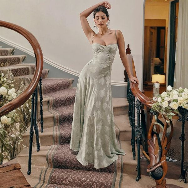 The Elowen Floral Lace Maxi Dress