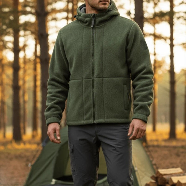 The Nordvik Insulated Hooded Fleece Jacket