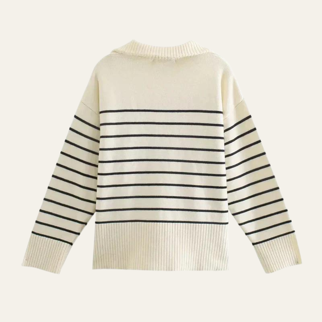 The Marseille Half Zip Knit