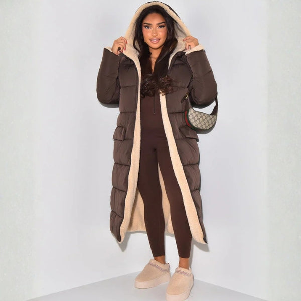 The Oslo Reversible Hooded Puffer Coat