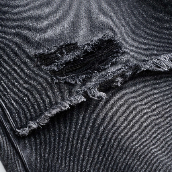 The Milan Distressed Wide-Leg Jeans