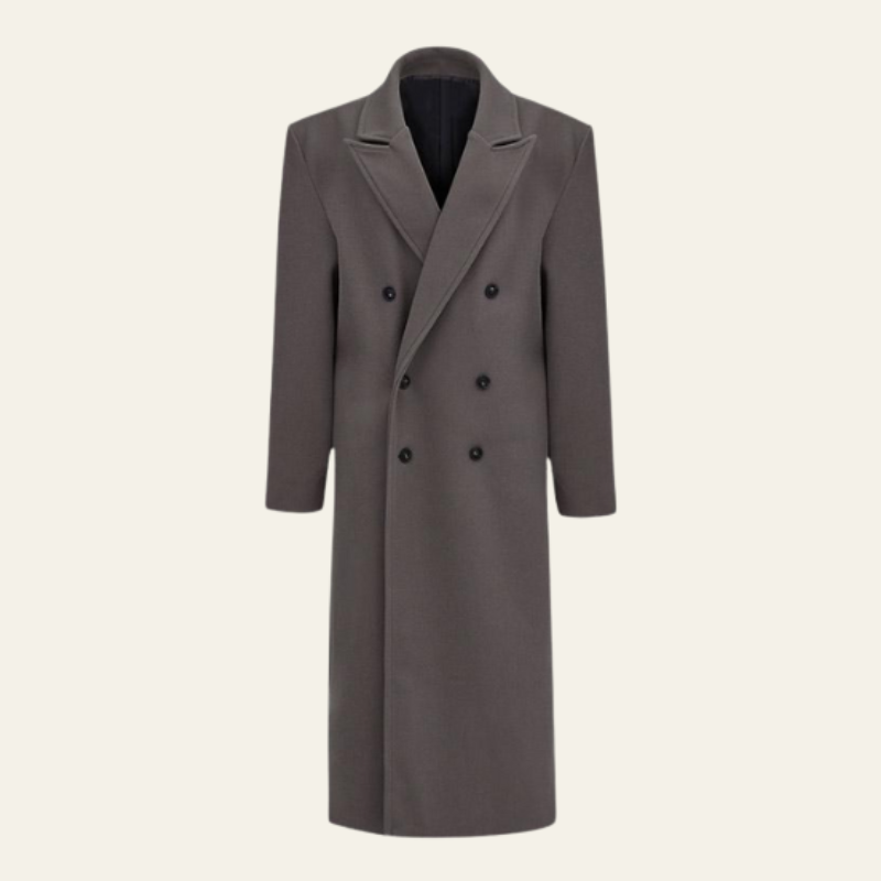 The Edinburgh Wool Double-Breasted Coat