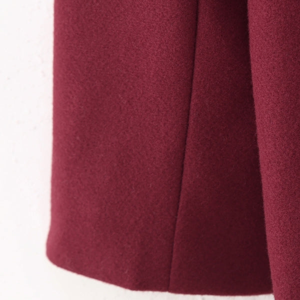 The Florence Scarf-Detail Short Coat