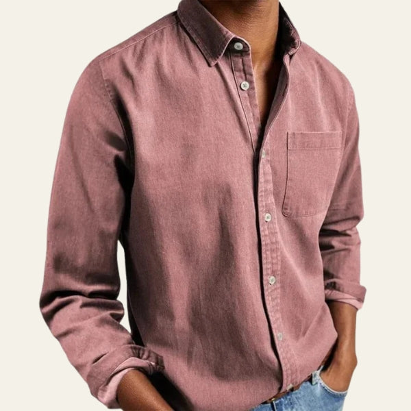 The Riviera Soft-Weave Long-Sleeve Shirt
