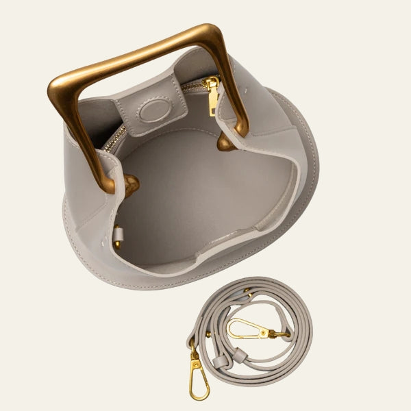 The Vienna Sculpted Handle Mini Handbag