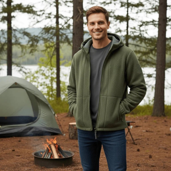 The Nordvik Insulated Hooded Fleece Jacket