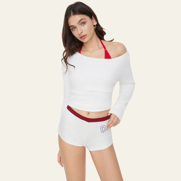 The Santini Ribbed Seamless Active Bra