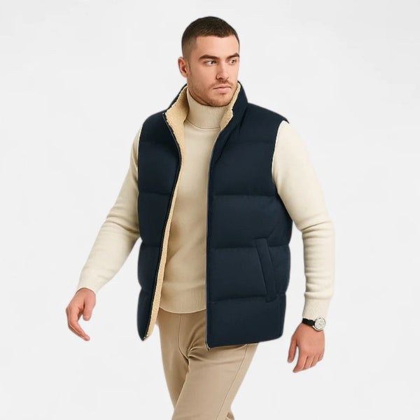 The Alpine Plush-Lined Puffer Vest