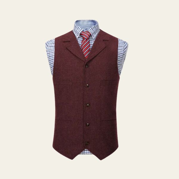 The Ashbourne Classic Tweed Vest