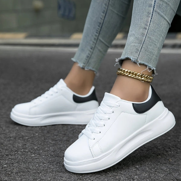 The Milan Chunky-Sole Lace-Up Sneakers