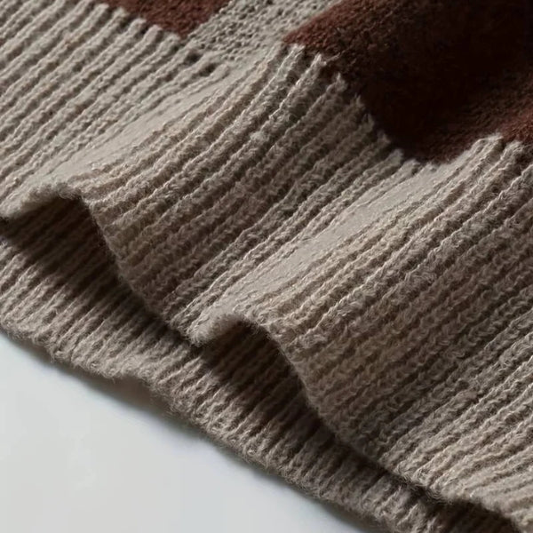 The Milano Abstract Knit Sweater