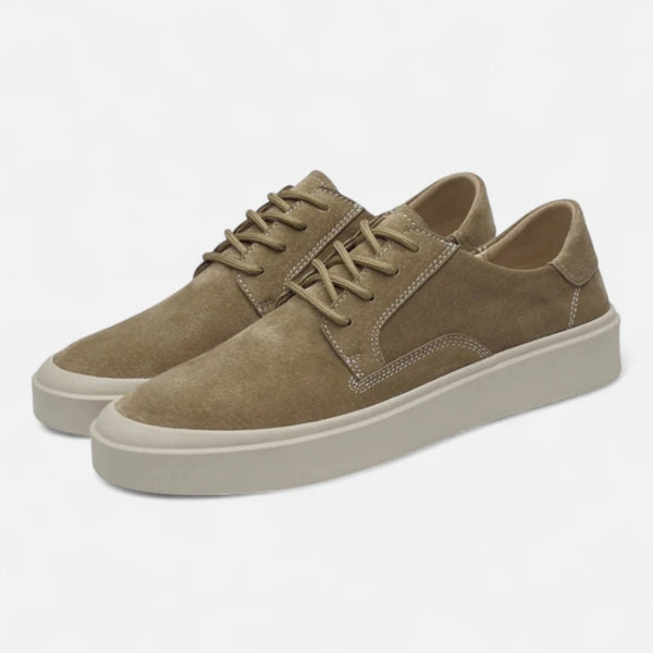 The Lisbon Suede Lace-Up Sneaker