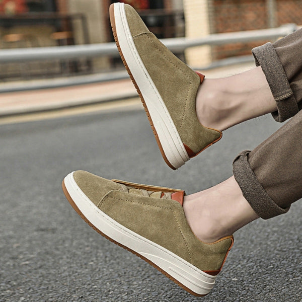 The Porto Elastic-Panel Slip-On Sneakers