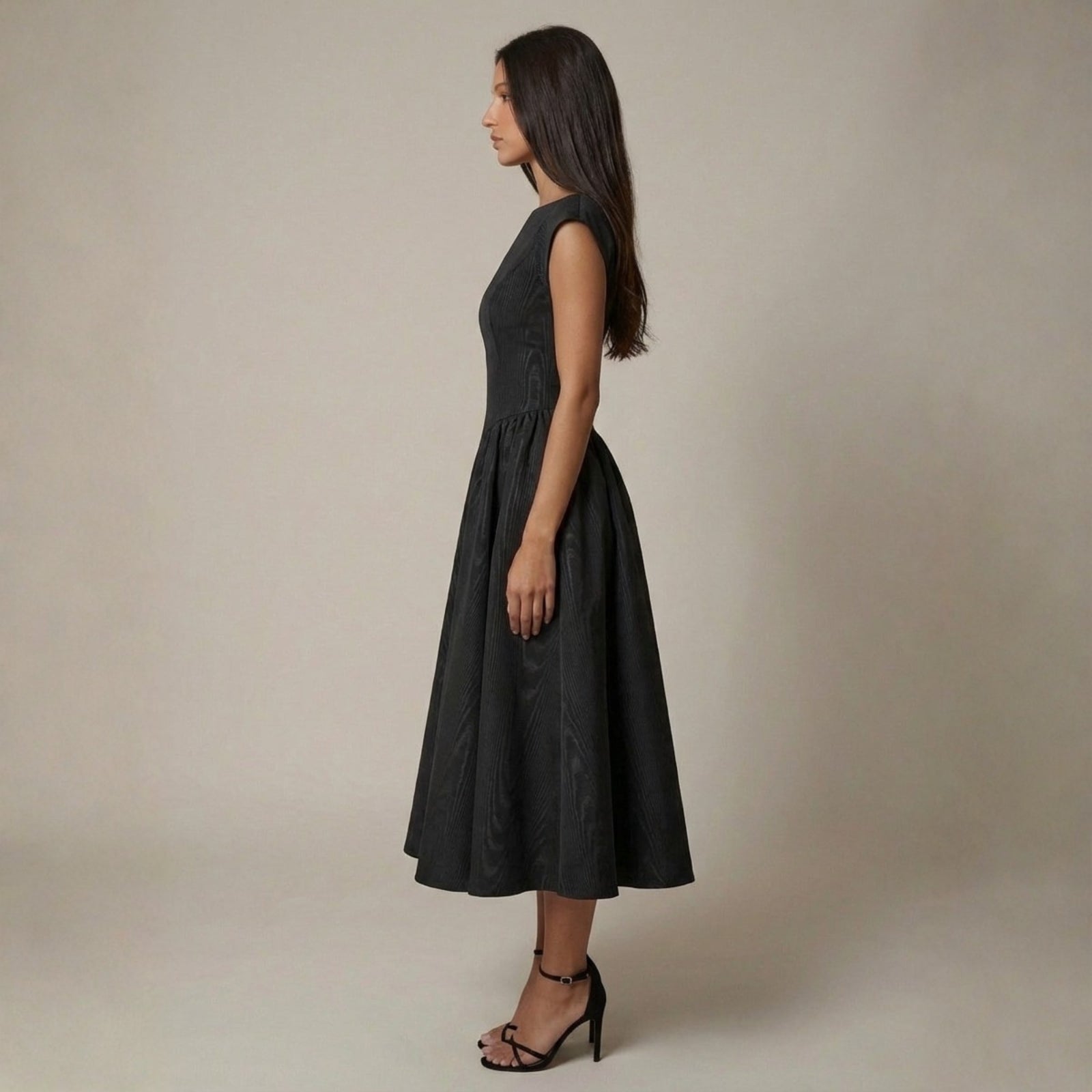 The Verona Cut-Out Midi Dress