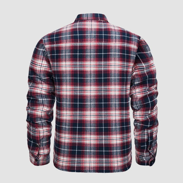 The Aspen Quilted Flannel Overshirt