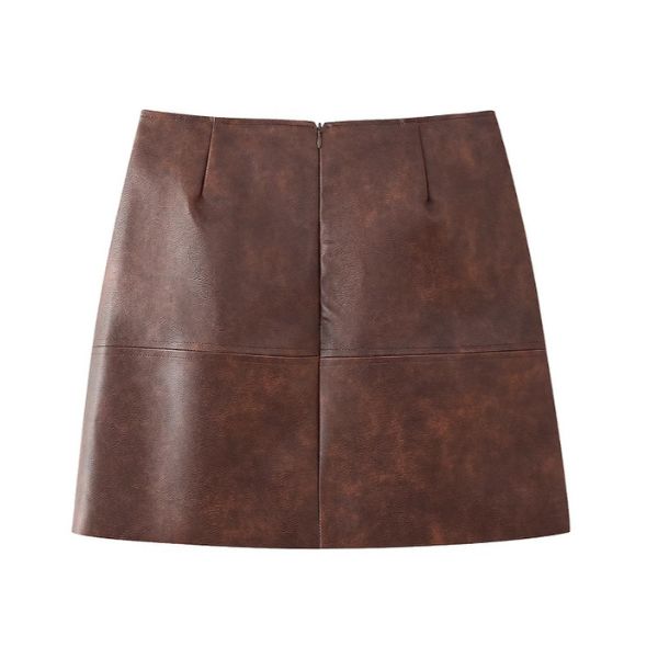 The Marcelline Vintage Zip Skirt