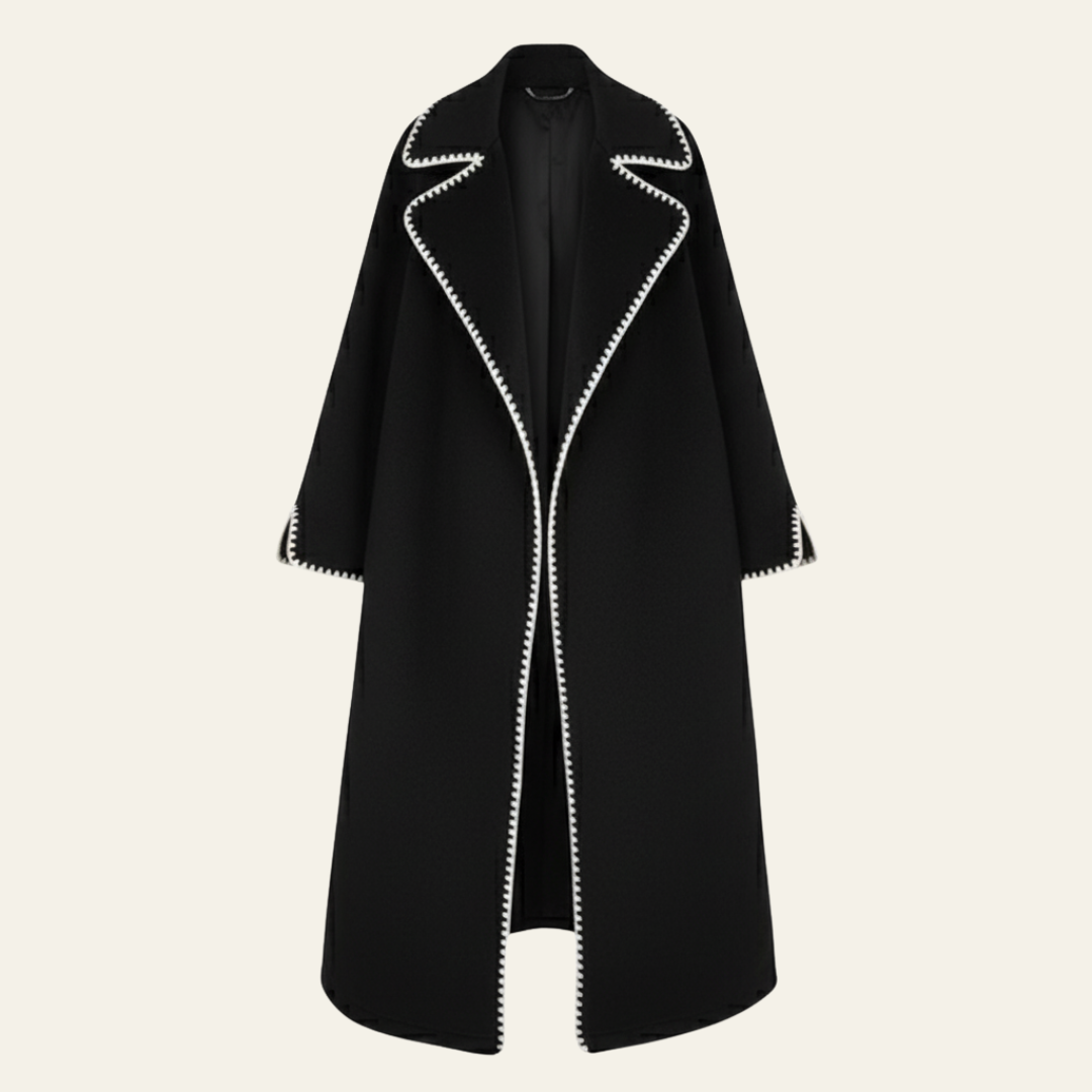 The Sorrento Oversized Stitch Coat