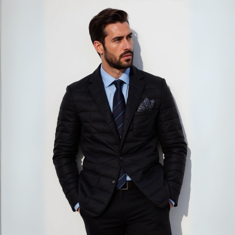 The Zurich Quilted Blazer