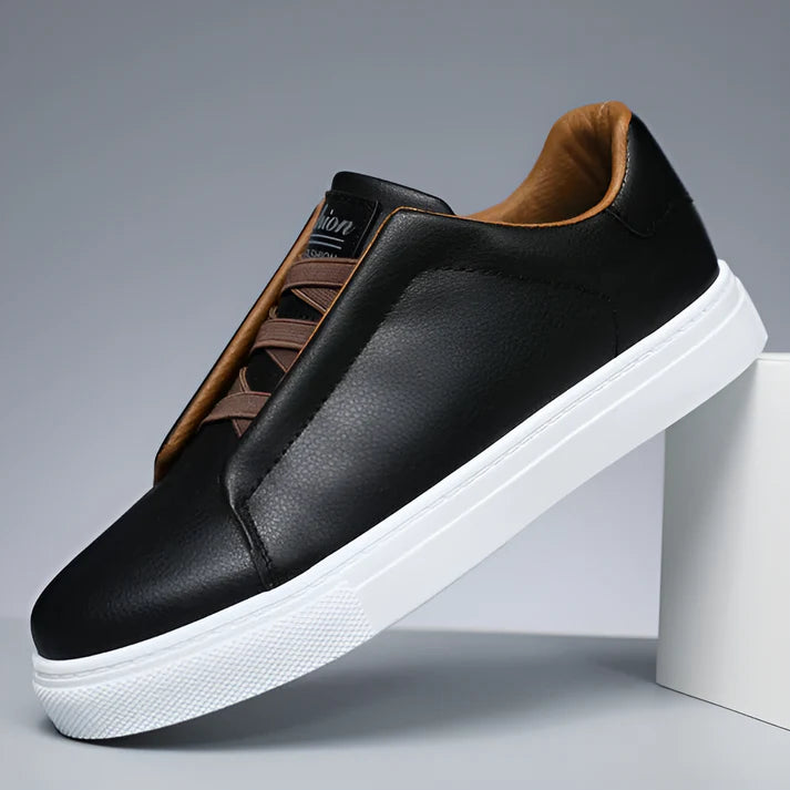 The Urban Slip-On Leather Sneaker