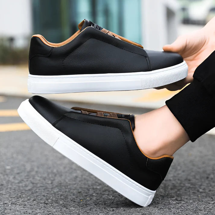 The Urban Slip-On Leather Sneaker
