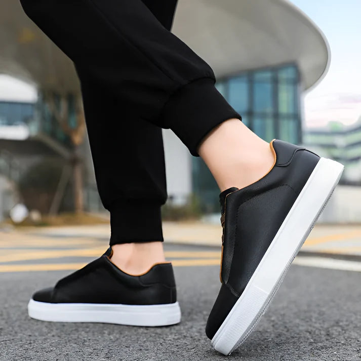 The Urban Slip-On Leather Sneaker
