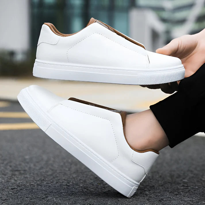 The Urban Slip-On Leather Sneaker
