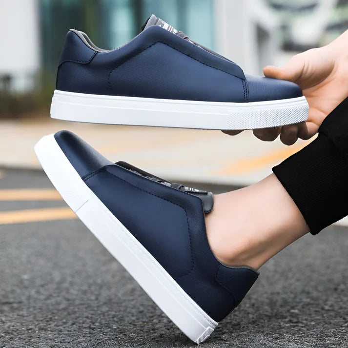 The Urban Slip-On Leather Sneaker