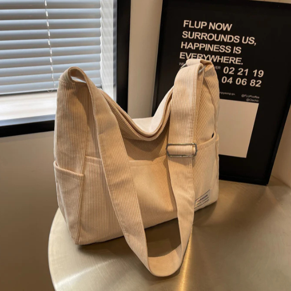 The Irena Textured Cord Shoulder Bag