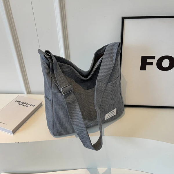 The Irena Textured Cord Shoulder Bag