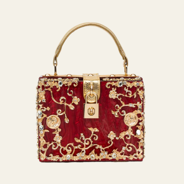 The Celestine Embellished Box Bag