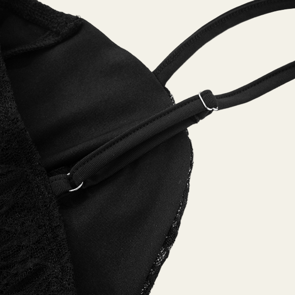 The Marisse Lace Flare Jumpsuit