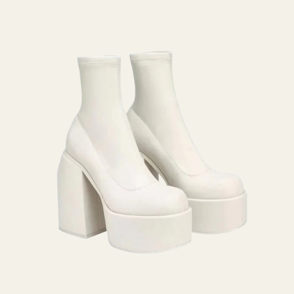 The Veyra Platform Ankle Boots