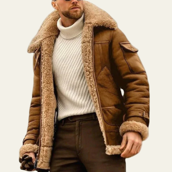 The Calder Shearling Aviator Jacket