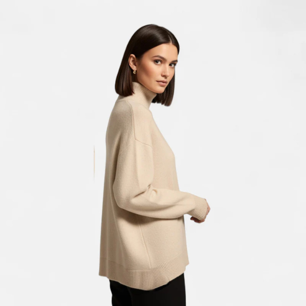 The Arlena Minimalist Turtleneck Sweater