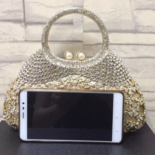 The Aureline Crystal Evening Bag