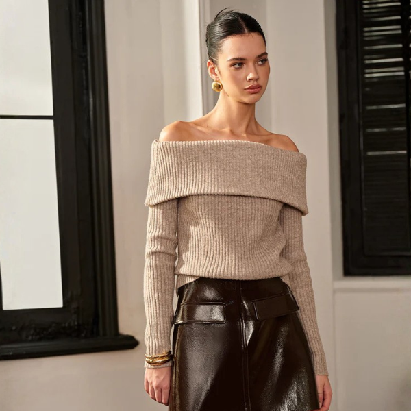 The Corinne Zip Detail Mini Skirt