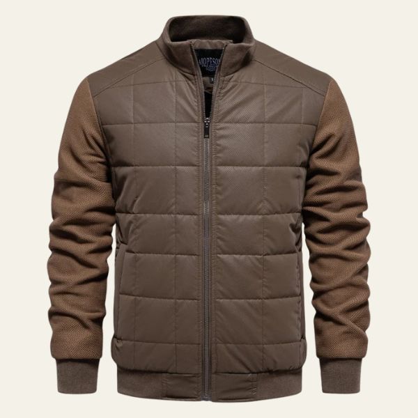 The Evren Quilted Zip Jacket