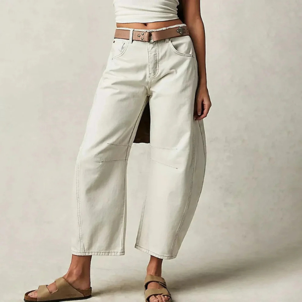 The Nira Relaxed Wide-Leg Jeans