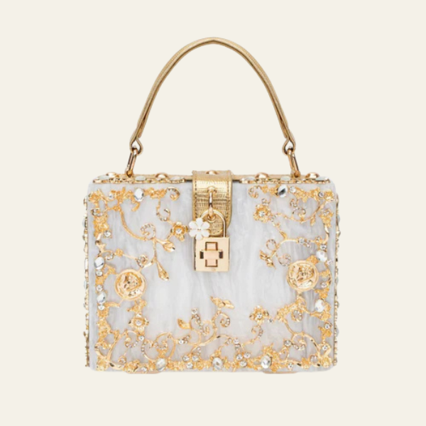 The Celestine Embellished Box Bag