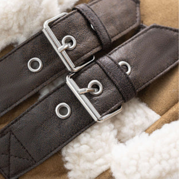 The Rowan Shearling Zip Vest