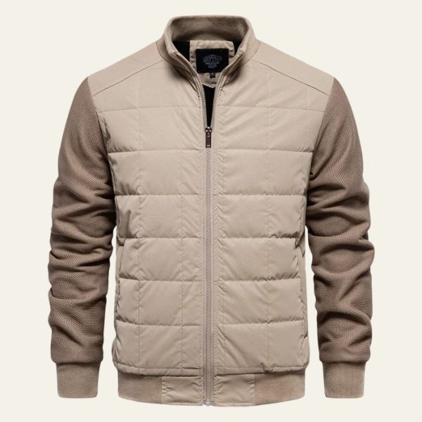 The Evren Quilted Zip Jacket