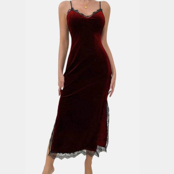 The Valesa Lace Trim Nightdress