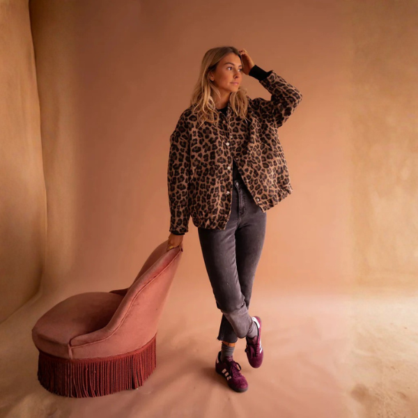 The Freya Leopard-Print Jacket