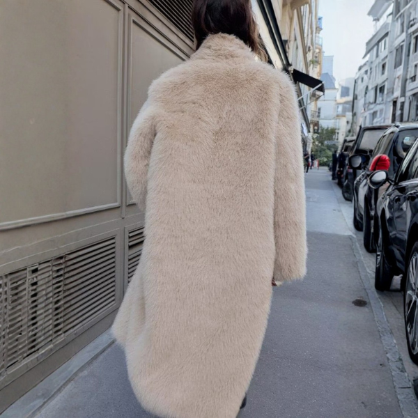 The Oslo Reversible Shearling Long Coat