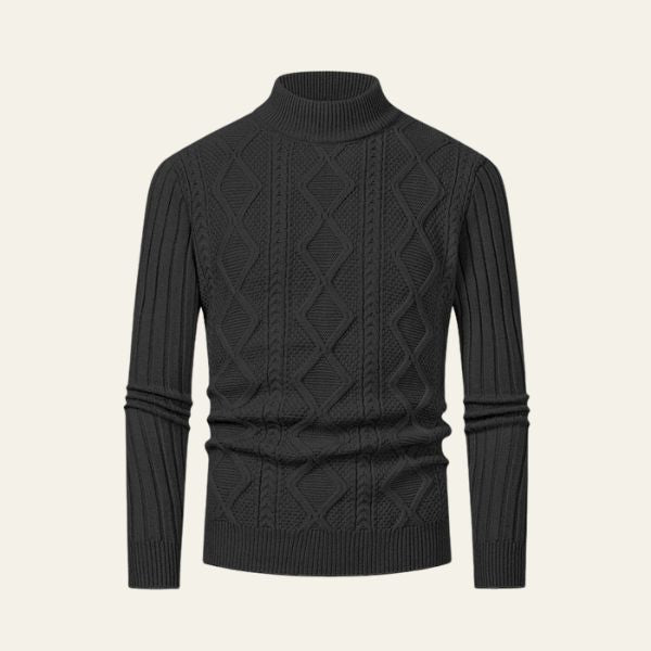 The Calder Knitted Turtleneck Jumper