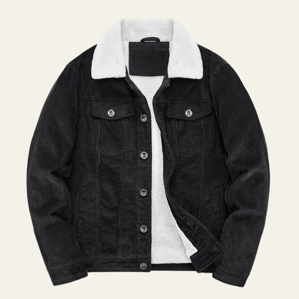 The Arden Sherpa-Lined Cord Jacket