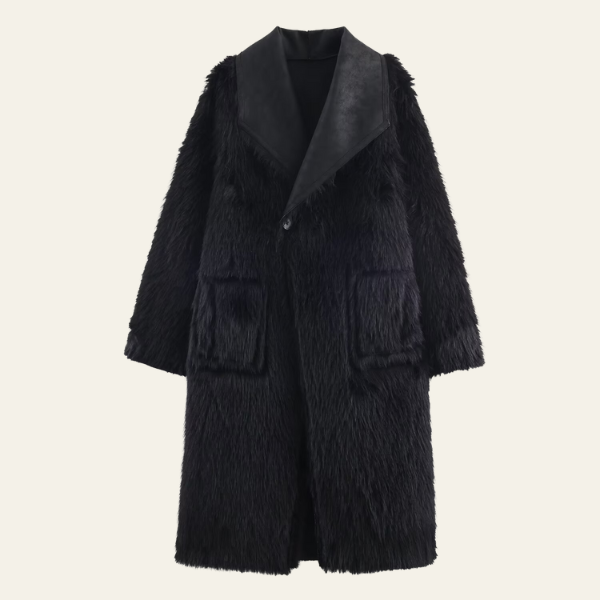 The Oslo Reversible Shearling Long Coat
