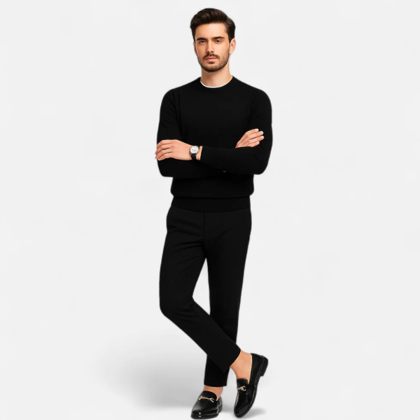 The Varese Textured Buckle Loafers