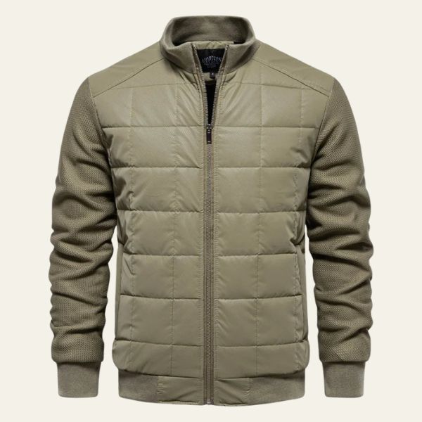 The Evren Quilted Zip Jacket