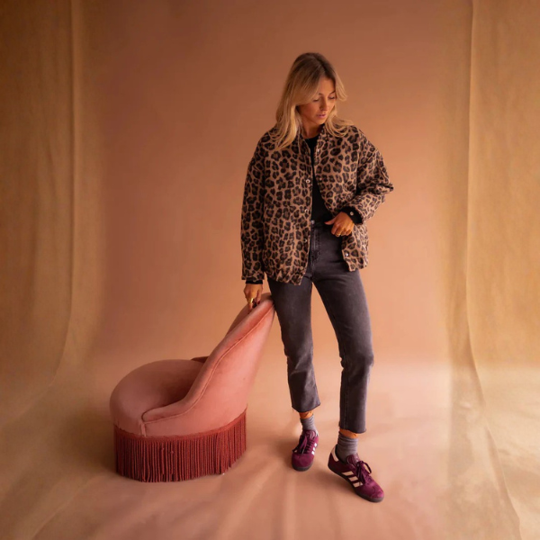 The Freya Leopard-Print Jacket